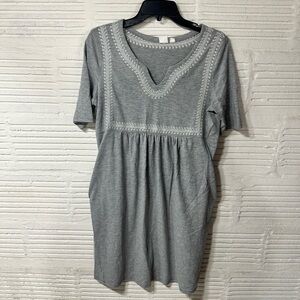 GAP Gray Midi Dress